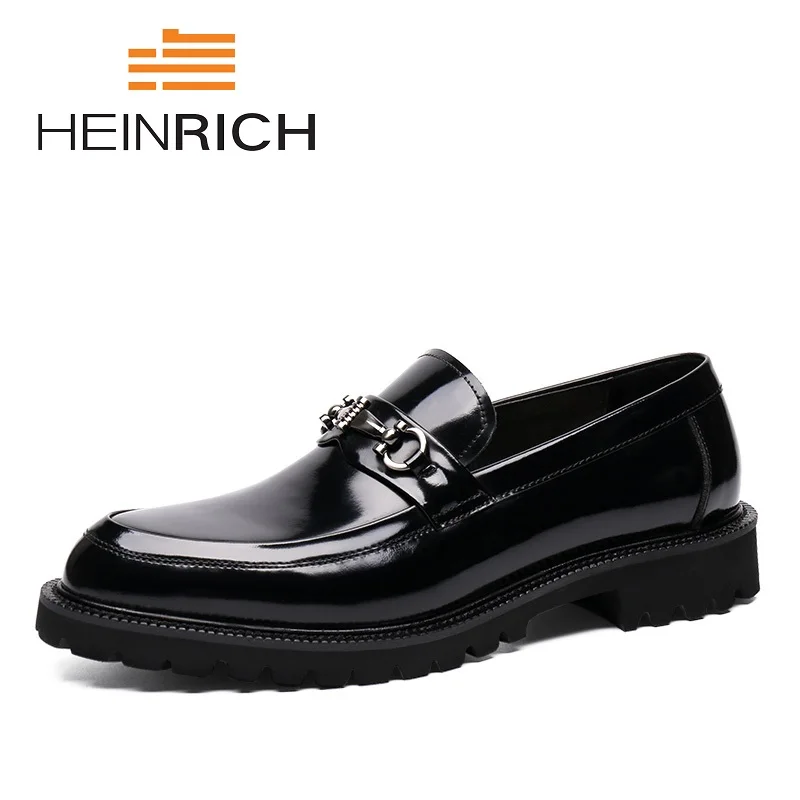HEINRICH Men Dress Shoes Men's Formal Male Work Leather Flats British Brand Shoes Lace-Up Comfortable High Quality Men Shoes
HEINRICH Men Dress Shoes Men's Formal Male Work Leather Flats British Brand Shoes Lace-Up Comfortable High Quality Men Shoes