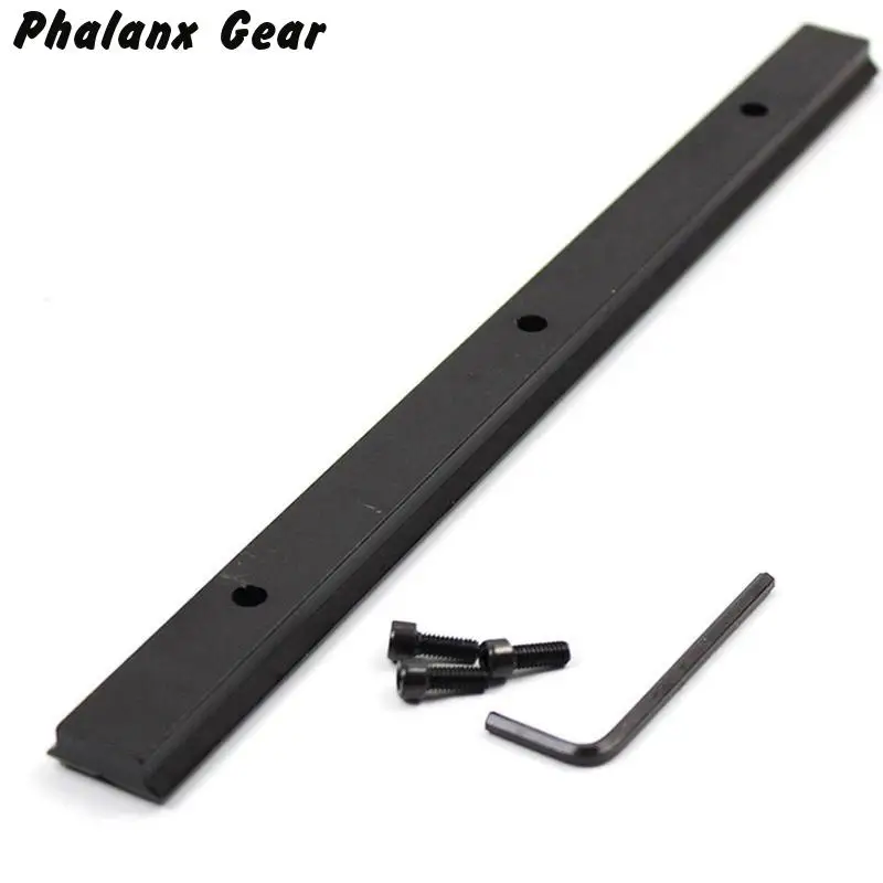 Hunting Accessories Long 257X20mm Picatinny Weaver Rail Mount Base 25 Slots Scope Military Gear Equipment
Hunting Accessories Long 257X20mm Picatinny Weaver Rail Mount Base 25 Slots Scope Military Gear Equipment