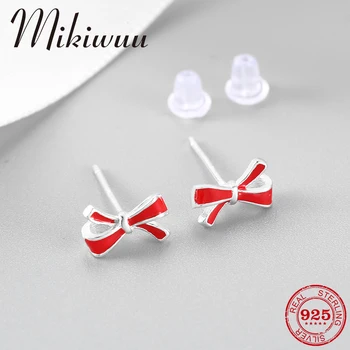 Red enamel bowknot shape 925 Sterling Silver DIY personality fine women Stud Earrings fashion trend Jewelry
Red enamel bowknot shape 925 Sterling Silver DIY personality fine women Stud Earrings fashion trend Jewelry