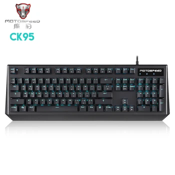 Original Motospeed CK95 Mechanical Keyboard For Gaming USB Wired Computer Gamer 104 Keys Backlit Russian English Keyboard
Original Motospeed CK95 Mechanical Keyboard For Gaming USB Wired Computer Gamer 104 Keys Backlit Russian English Keyboard