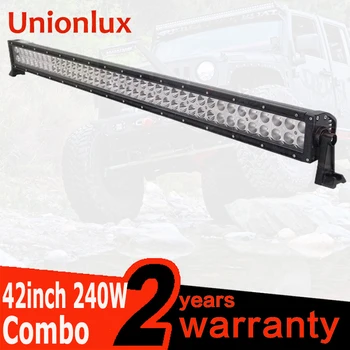 Dual Row 42 Inch 240W LED Light Bar for Work Driving Boat Car Truck 4x4 4WD SUV ATV UTE Off Road Fog Lamp
Dual Row 42 Inch 240W LED Light Bar for Work Driving Boat Car Truck 4x4 4WD SUV ATV UTE Off Road Fog Lamp