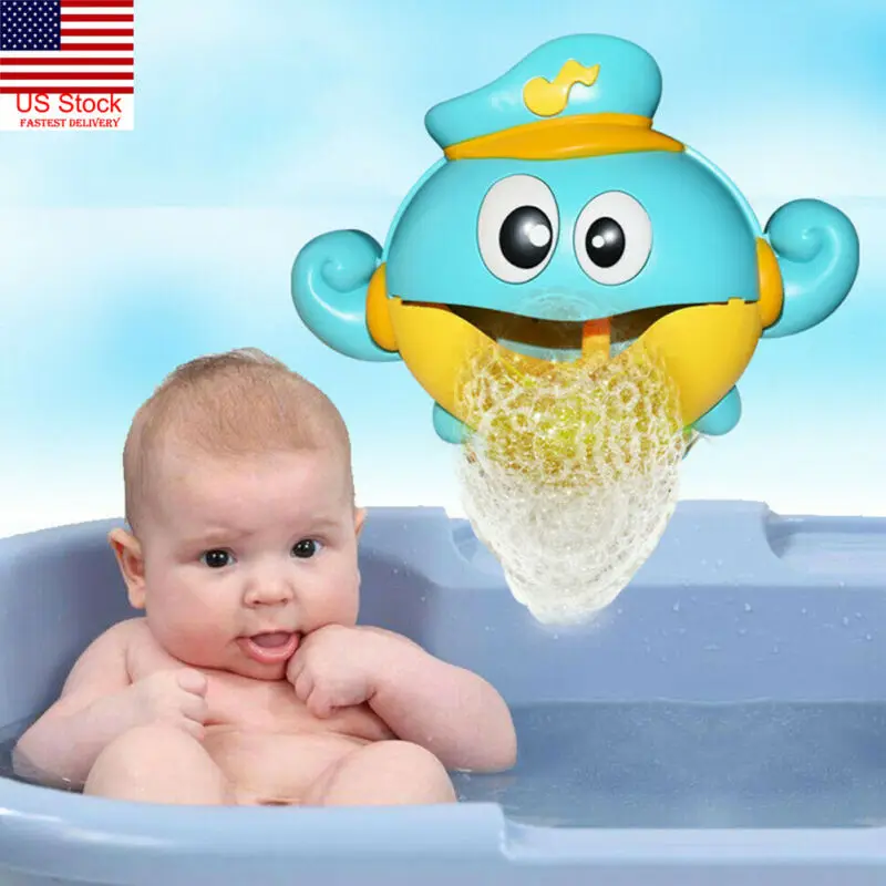 New Style Bubble Crab Baby Bath Toy Funny Bath Bubble Maker Bathtub Soap Machine Toys Gift
New Style Bubble Crab Baby Bath Toy Funny Bath Bubble Maker Bathtub Soap Machine Toys Gift