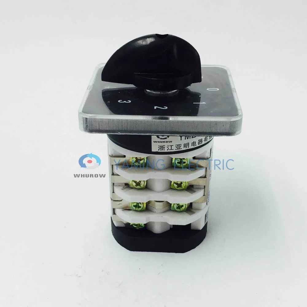 YMZ12-25-Electrical-changeover-cam-rotary-selector-operation-main-switch-manual-transfer-switch-25A-4-Pole (1)