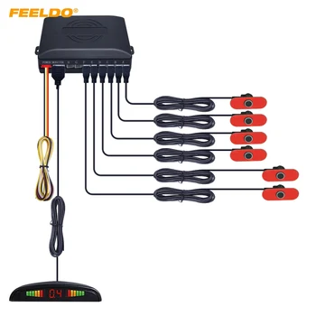 FEELDO 1Set Auto 6PCS 16.5mm Original Sensors Reverse Aid Backup Radar Parking Sensor With LED Display #1355
FEELDO 1Set Auto 6PCS 16.5mm Original Sensors Reverse Aid Backup Radar Parking Sensor With LED Display #1355