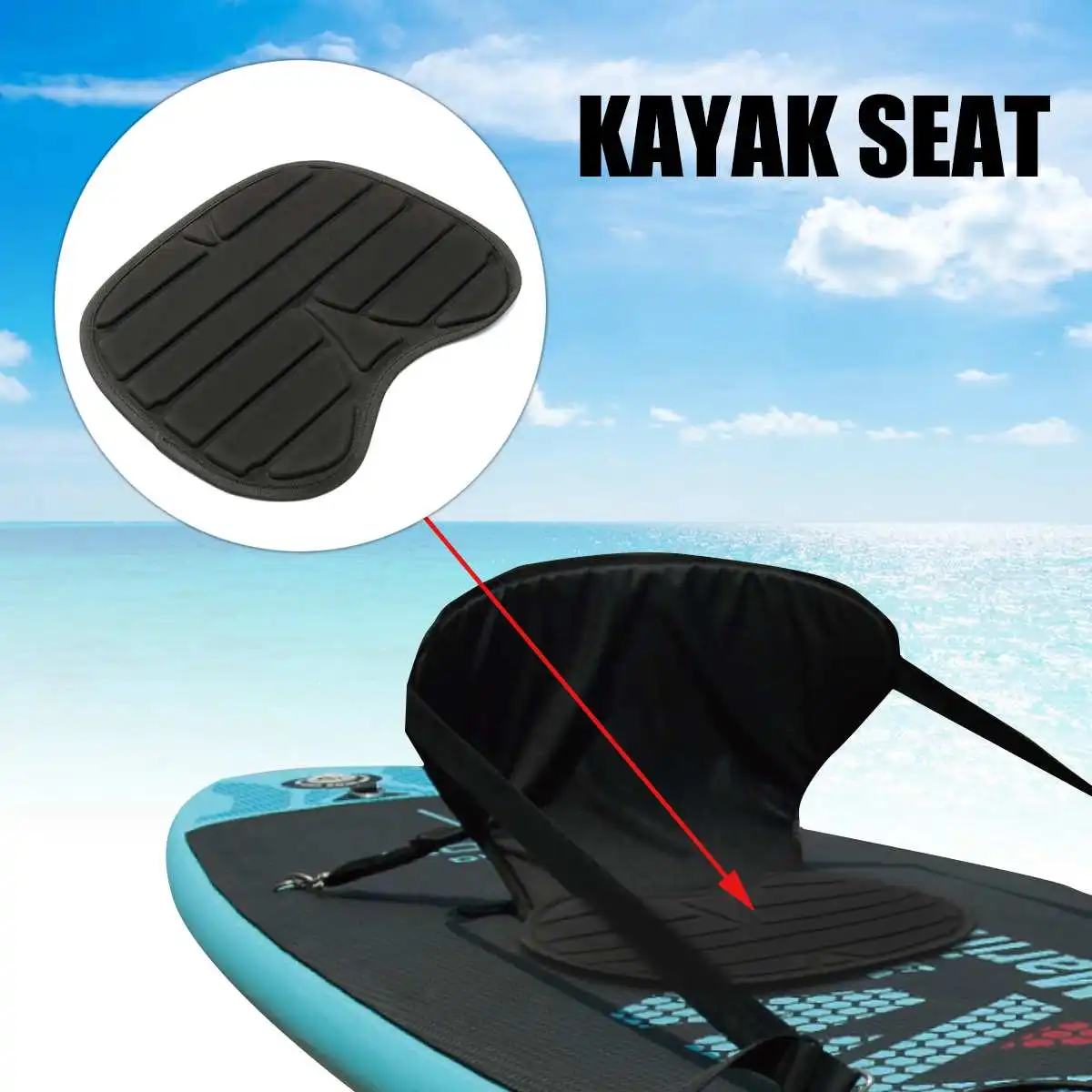 Comfortable Canoe kayak Backrest Seat Cushion Kayaking Sailing Inflatable Boat Fishing Drift Seat EVA Boat Accessories Marine
Comfortable Canoe kayak Backrest Seat Cushion Kayaking Sailing Inflatable Boat Fishing Drift Seat EVA Boat Accessories Marine