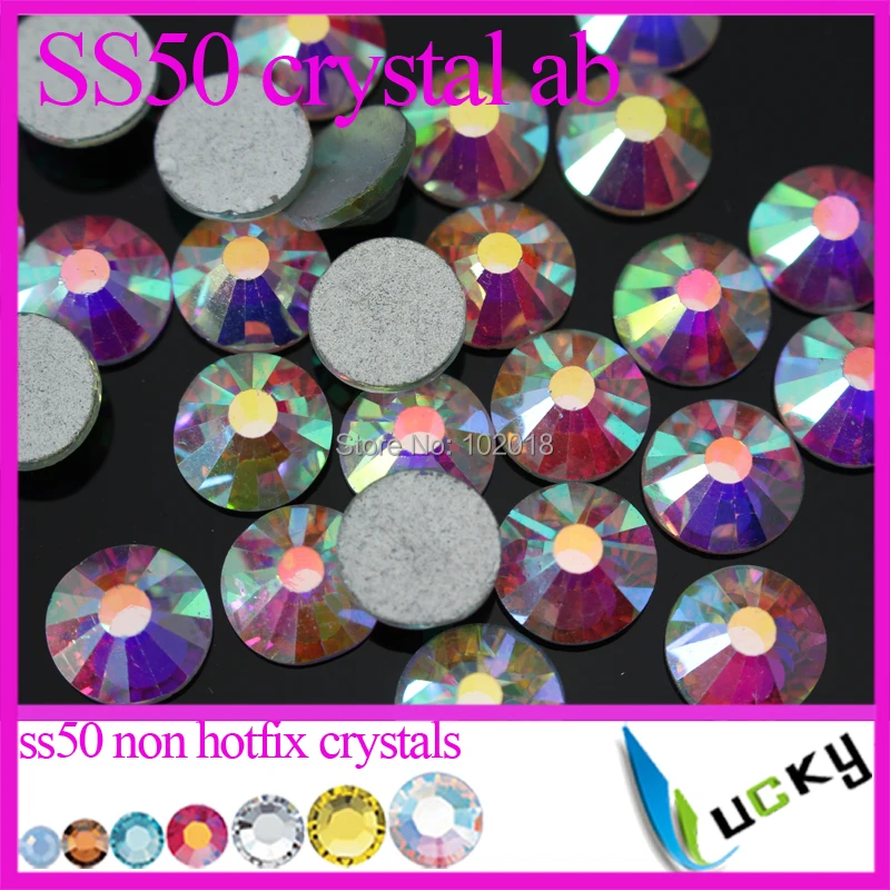 Top quality 144pcs SS50 Crystal ab Flat back strass rhinestones for nail art non hotfix DMC for phone decoration
Top quality 144pcs SS50 Crystal ab Flat back strass rhinestones for nail art non hotfix DMC for phone decoration