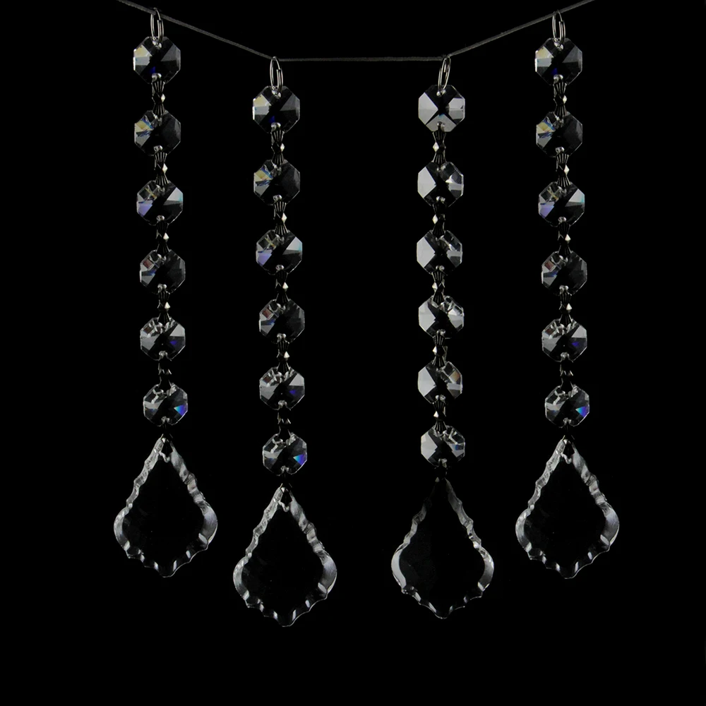 10pcs/lot 38mm maple leaf +6pcs octagon beads with metal hook for crystal glass chandelier parts
10pcs/lot 38mm maple leaf +6pcs octagon beads with metal hook for crystal glass chandelier parts