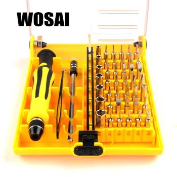 WOSAI 45in1 Multi-purpose Precision Magnetic Hand Screwdriver Set Household Hand Tool Set for PC Phone Repair Kit Iphone
WOSAI 45in1 Multi-purpose Precision Magnetic Hand Screwdriver Set Household Hand Tool Set for PC Phone Repair Kit Iphone
