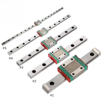 1 Set LML12B Miniature Linear Rail Guide 12mm Width with Slide Block 100/150/200/300/450mm Length Linear Motion Slide Rail
1 Set LML12B Miniature Linear Rail Guide 12mm Width with Slide Block 100/150/200/300/450mm Length Linear Motion Slide Rail