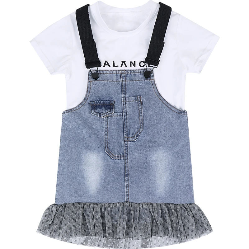 Denim jumpsuit for girls 12 years mesh patchwork dress big children clothes overall skirt romper toddler baby dress jeans blue
Denim jumpsuit for girls 12 years mesh patchwork dress big children clothes overall skirt romper toddler baby dress jeans blue