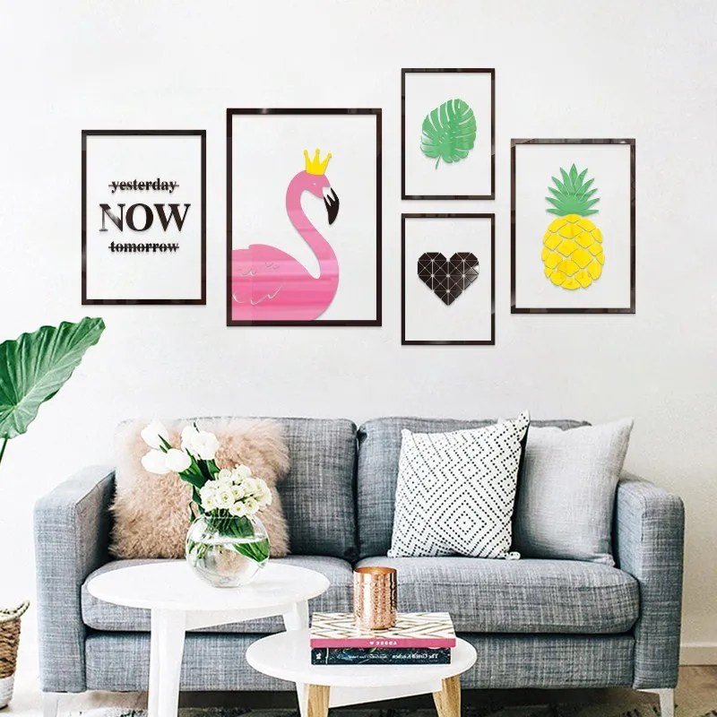 Northern Europe Small fresh Simple modern wallsticker Living room bedroom Background 3d acrylic DIY wall sticker
Northern Europe Small fresh Simple modern wallsticker Living room bedroom Background 3d acrylic DIY wall sticker