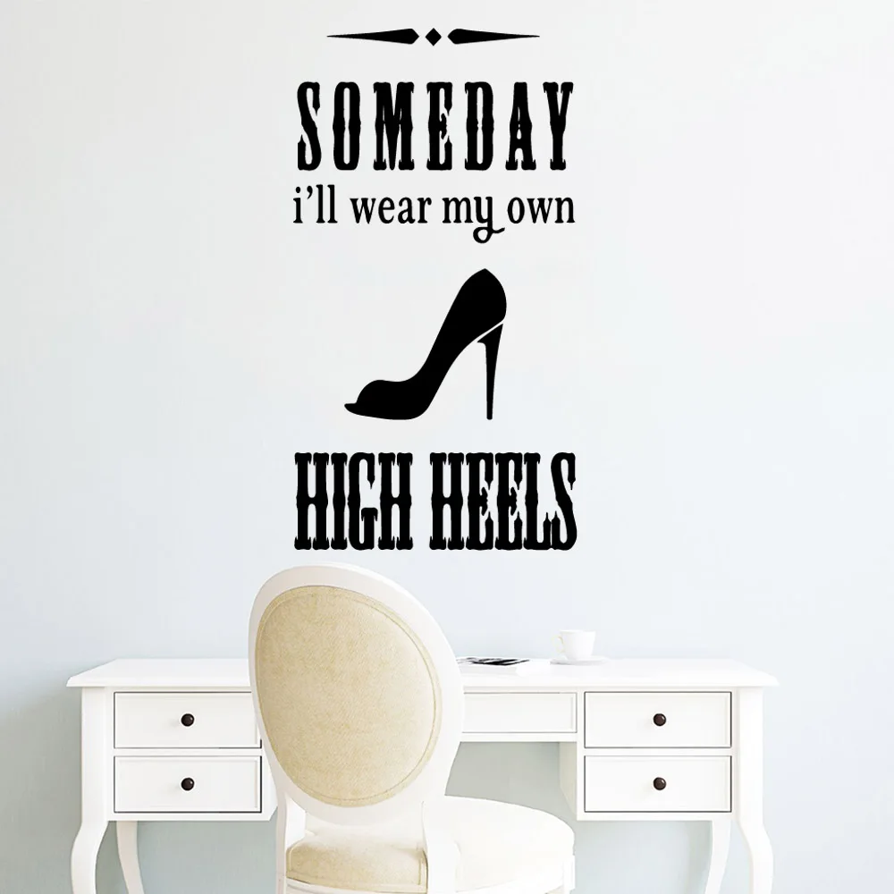Personalized high heels Self Adhesive Vinyl Waterproof Wall Decal For Living Room Kids Room Waterproof Wall Art Decal naklejki
Personalized high heels Self Adhesive Vinyl Waterproof Wall Decal For Living Room Kids Room Waterproof Wall Art Decal naklejki