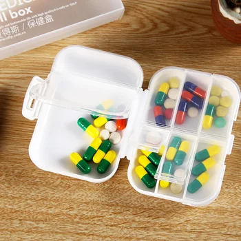 8 Grid Pill Classification Container Portable Pill Box 7 Days Medicines Box Splitters Storage Dispenser Decoration Storage Box
8 Grid Pill Classification Container Portable Pill Box 7 Days Medicines Box Splitters Storage Dispenser Decoration Storage Box