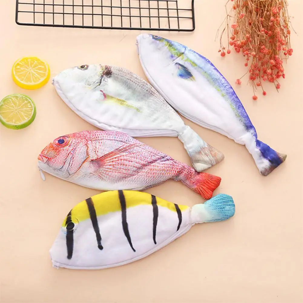Adeeing Pencil Pen Case Student Personality Fashion Fish Shape 27*11cm Pencil Bag Stationery Storage Case d15
Adeeing Pencil Pen Case Student Personality Fashion Fish Shape 27*11cm Pencil Bag Stationery Storage Case d15