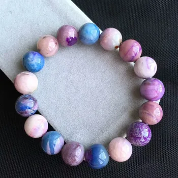 Genuine Natural Blue Pink Sugilite Gemstone 11.6mm South Africa Round Beads Bracelet Lady Bangle AAAAA Drop shipping Certificate
Genuine Natural Blue Pink Sugilite Gemstone 11.6mm South Africa Round Beads Bracelet Lady Bangle AAAAA Drop shipping Certificate