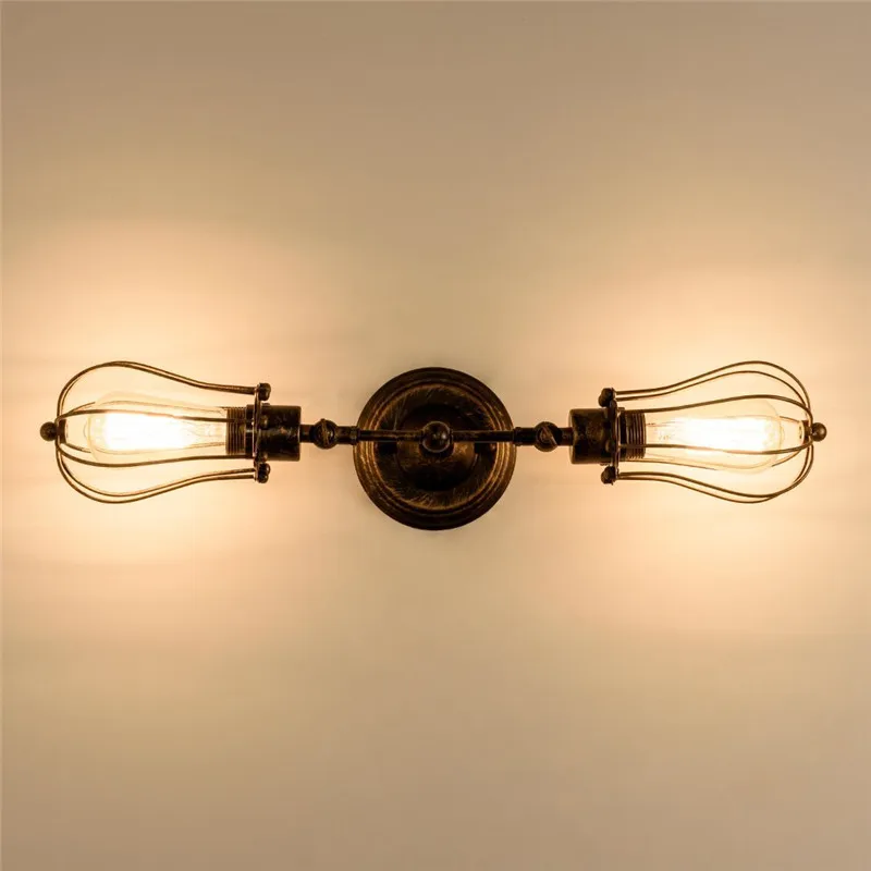 Industrial Wall Light Retro Style Iron Bronze Two-headed Industrial Wall-mounted Wall Lamp Aisle Lights Restaurant Lights
Industrial Wall Light Retro Style Iron Bronze Two-headed Industrial Wall-mounted Wall Lamp Aisle Lights Restaurant Lights