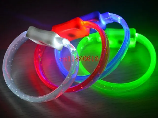 300pcs/lot Free Shipping 24*1.5cm Led Flashing Bracelets Multicolor bracelet blinking bracelet For Wedding party supplies
300pcs/lot Free Shipping 24*1.5cm Led Flashing Bracelets Multicolor bracelet blinking bracelet For Wedding party supplies