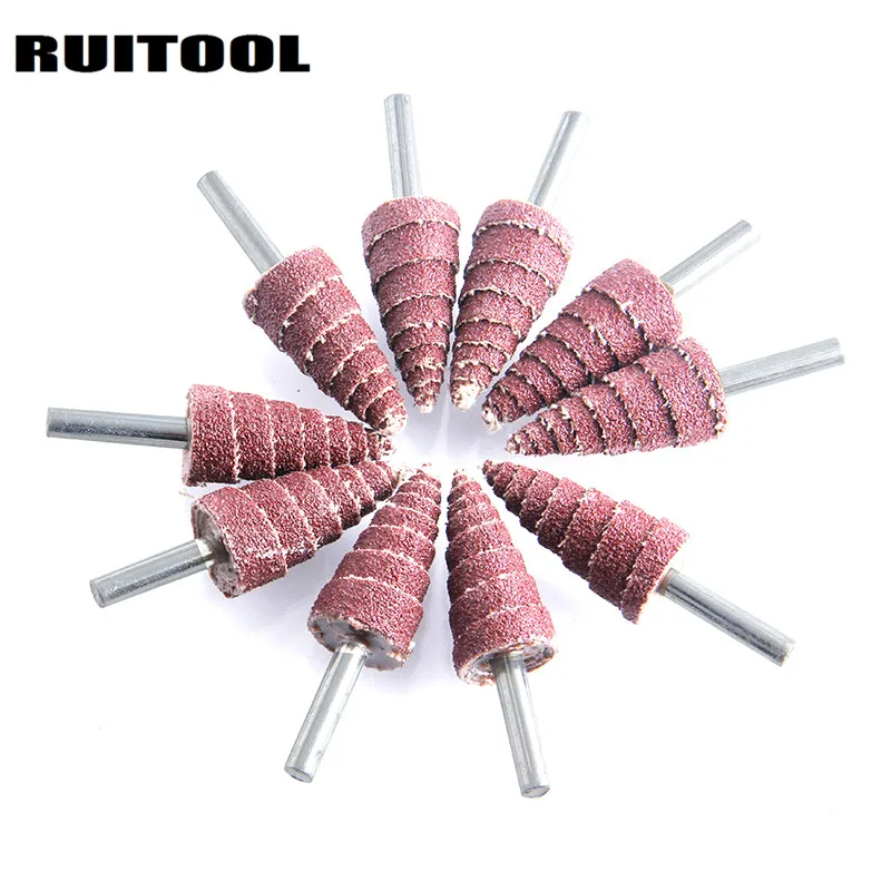 Наждачная бумага RUITOOL 6 мм шлифовальный круг для полировки металла Аксессуары Dremel