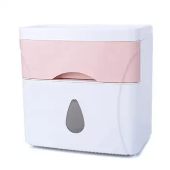 Creative Double Layer Paper Towel Box Waterproof Tissue Box Multi-Function Paper Roll Extraction Storage Holder With Drawer
Creative Double Layer Paper Towel Box Waterproof Tissue Box Multi-Function Paper Roll Extraction Storage Holder With Drawer