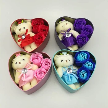 Hot sale Stuffed Animal toys cartoon Teddy Bear plush Doll Heart-Shaped gift box Romantic Wedding Valentine gift
Hot sale Stuffed Animal toys cartoon Teddy Bear plush Doll Heart-Shaped gift box Romantic Wedding Valentine gift
