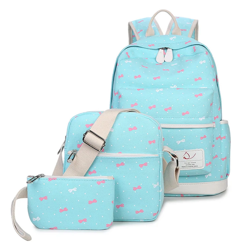 Women Canvas 3Pcs/set School Backpacks College Schoolbag for Teenager Girls Printing Backpack Rucksack Moclila Shoulder Bag
Women Canvas 3Pcs/set School Backpacks College Schoolbag for Teenager Girls Printing Backpack Rucksack Moclila Shoulder Bag