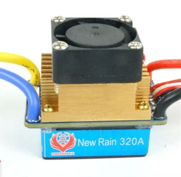 Register Waterproof 7.2-16V 320A Brushed ESC Speed Controller Dual Mode Regulator band brake 5V 3A for 1/10 RC Car Boat
Register Waterproof 7.2-16V 320A Brushed ESC Speed Controller Dual Mode Regulator band brake 5V 3A for 1/10 RC Car Boat