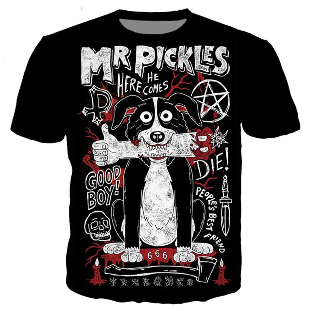 New arrive classical Mr Pickles t shirt men women 3D printed novelty fashion tshirt hip hop streetwear casual summer tops
New arrive classical Mr Pickles t shirt men women 3D printed novelty fashion tshirt hip hop streetwear casual summer tops