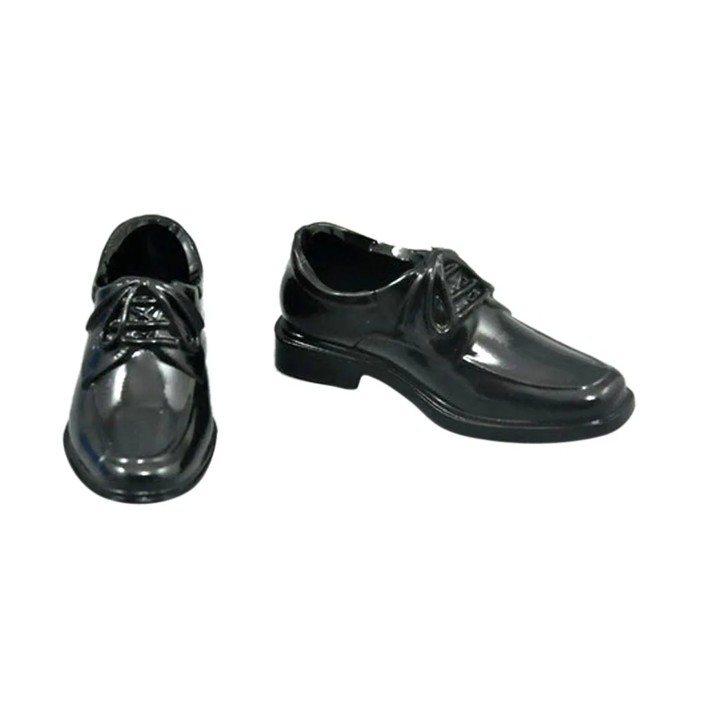 1/6 Black Shoes for 12 1/6 Black Shoes for 12