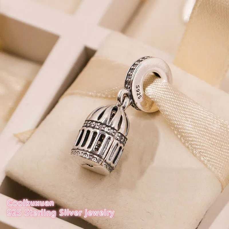 Autumn 925 Sterling Silver Free as a Bird Dangle Charm, Clear CZ Beads Fit Original Pandora Charms Bracelet DIY jewelry
Autumn 925 Sterling Silver Free as a Bird Dangle Charm, Clear CZ Beads Fit Original Pandora Charms Bracelet DIY jewelry