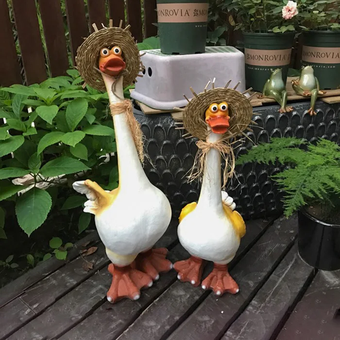 Creative cartoon animal resin duck ornaments garden decoration garden outdoor kindergarten art decoration ornaments
Creative cartoon animal resin duck ornaments garden decoration garden outdoor kindergarten art decoration ornaments