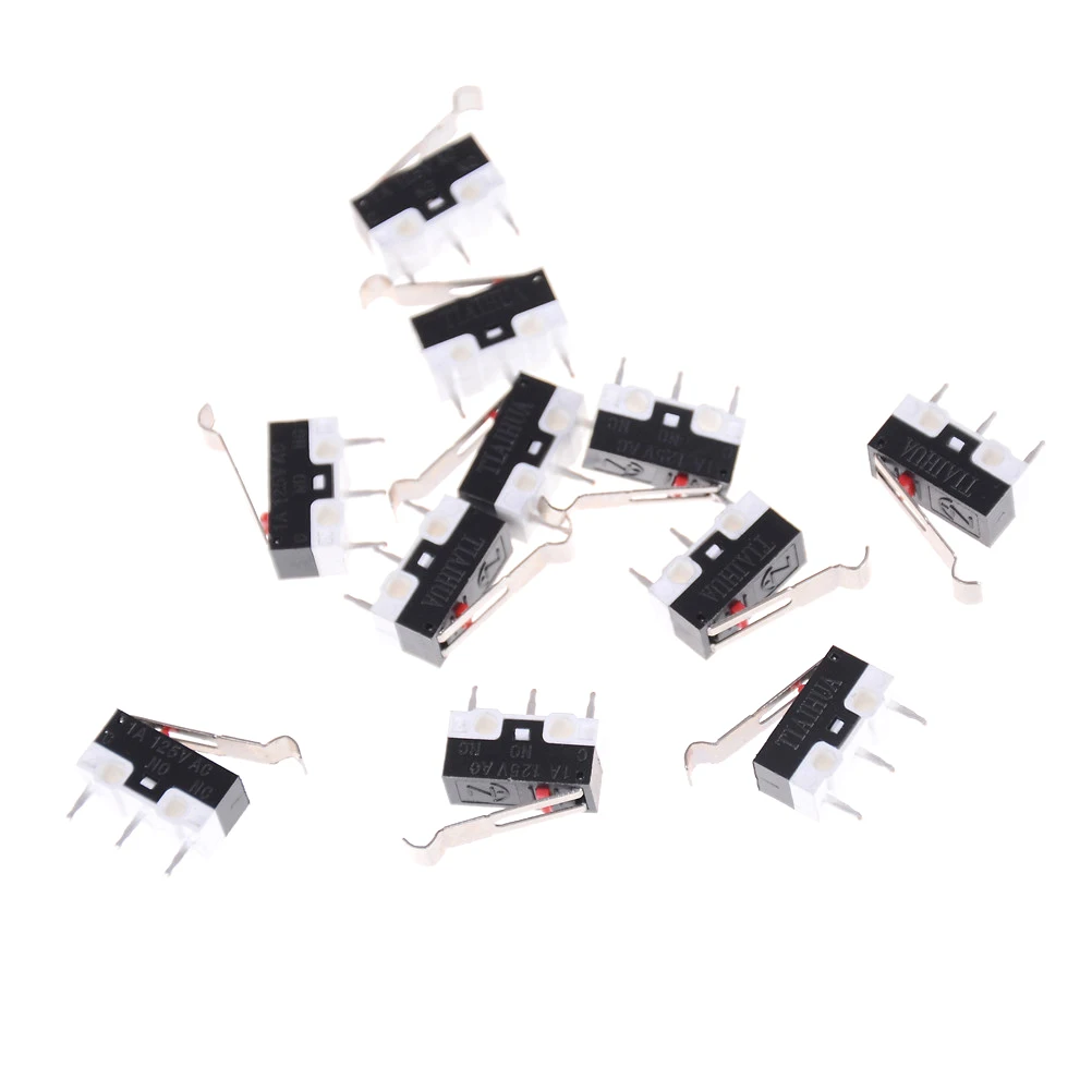 5Pcs limiteur de surcharge AC 125//250V 5 A Bouton Poussoir Réinitialiser Disjoncteur