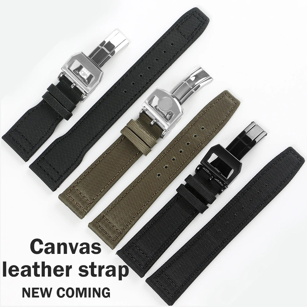 20mm 21mm 22mm Canvas Nylon Bands Folding Clasp for IWC-PILOT Mark PORTOFINO WATCHES Folding Buckle Watches Accessories Tools
20mm 21mm 22mm Canvas Nylon Bands Folding Clasp for IWC-PILOT Mark PORTOFINO WATCHES Folding Buckle Watches Accessories Tools