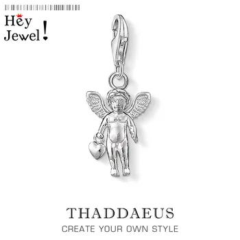 Charm Pendant Angel,2019 Brand Thomas Style Special Protection Jewelry For Women Trendy Gift 925 Sterling Silver Fit Bracelet
Charm Pendant Angel,2019 Brand Thomas Style Special Protection Jewelry For Women Trendy Gift 925 Sterling Silver Fit Bracelet