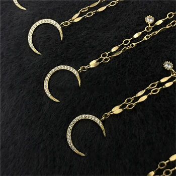 Moon Choker Customize Gold Filled Chocker Necklace Jewelry Handmade Vintage Collier Bijoux Femme Necklace for Women Collares
Moon Choker Customize Gold Filled Chocker Necklace Jewelry Handmade Vintage Collier Bijoux Femme Necklace for Women Collares