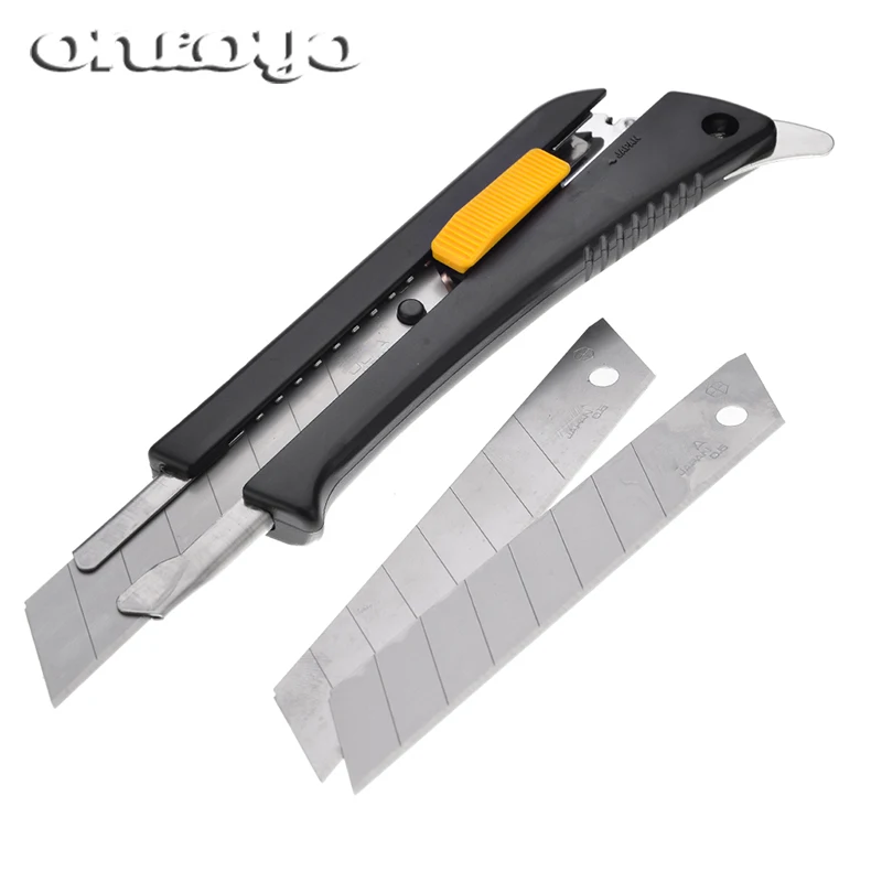 Sharp 18mm Large Utility Knife Open Box Knife cost-effective black 18mm heavy duty utility knife
Sharp 18mm Large Utility Knife Open Box Knife cost-effective black 18mm heavy duty utility knife