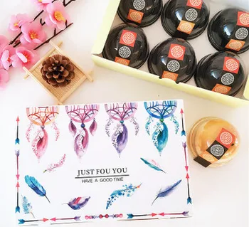 100pcs feather egg yolk crisp packing box moon cake box Cranberry cookies box 
100pcs feather egg yolk crisp packing box moon cake box Cranberry cookies box