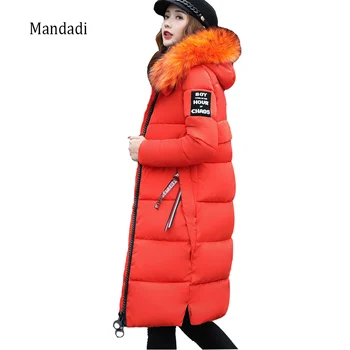 2018 Winter coat women long female parka women winter jacket Warm Cotton-padded Slim Fur Collar winter Coat Women Parkas
2018 Winter coat women long female parka women winter jacket Warm Cotton-padded Slim Fur Collar winter Coat Women Parkas