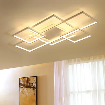 New Square frame led Chandelier For Livingroom Bedroom Home white or brown Modern Led Ceiling chandelier lighting Fixtures
New Square frame led Chandelier For Livingroom Bedroom Home white or brown Modern Led Ceiling chandelier lighting Fixtures