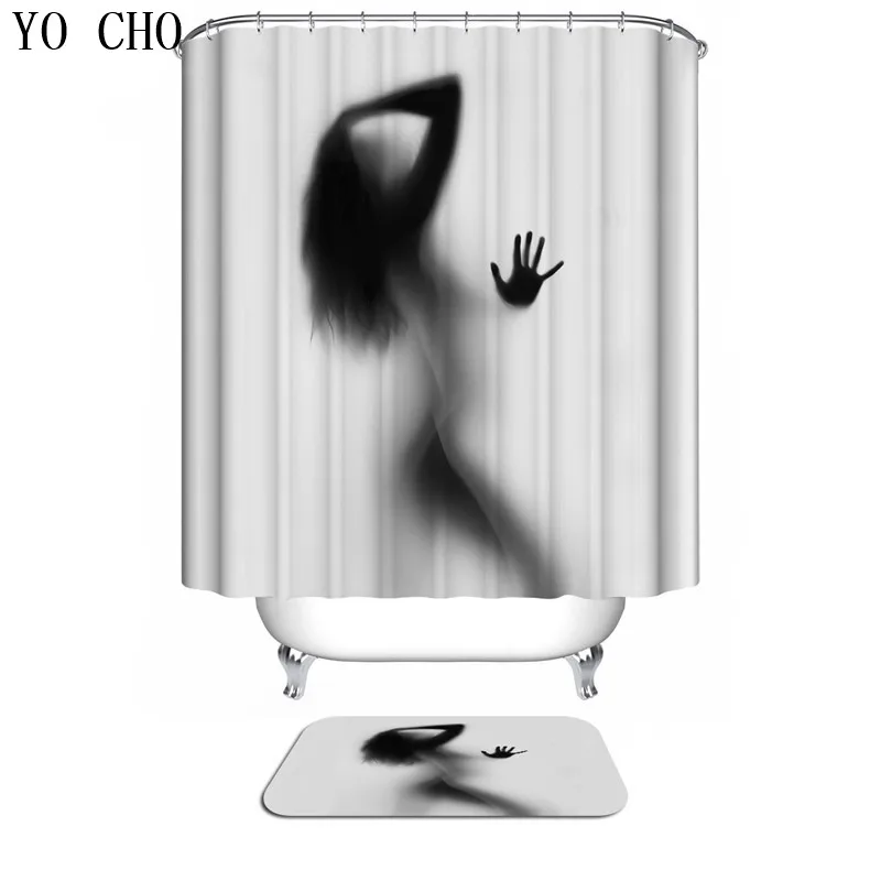 YO CHO Mermaid Sexy Woman Design Bathroom Suit Eco-friendly Waterproof Shower Curtain Non-slip Bathroom Mat Home Bathroom Decor
YO CHO Mermaid Sexy Woman Design Bathroom Suit Eco-friendly Waterproof Shower Curtain Non-slip Bathroom Mat Home Bathroom Decor