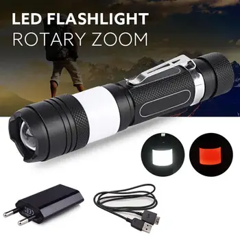 Usb led flashlight COB 18650 waterproof Torch flashlight zoomable rechargable Torch lamp lanterna zaklamp hand lamp Led powerful
Usb led flashlight COB 18650 waterproof Torch flashlight zoomable rechargable Torch lamp lanterna zaklamp hand lamp Led powerful