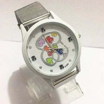 relojes mujer Hot Sale Top luxury brand Gold Bear Metal Mesh Stainless Casual Quartz Watch Women Dress Crystal Watches clock
relojes mujer Hot Sale Top luxury brand Gold Bear Metal Mesh Stainless Casual Quartz Watch Women Dress Crystal Watches clock