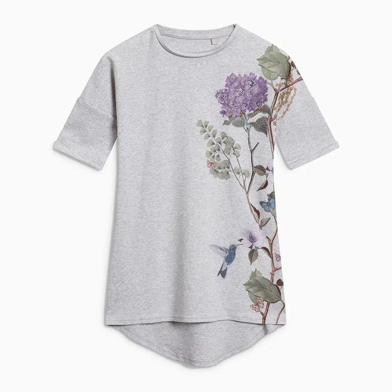 Little Maven New Summer Lovely Kids Short Grey Floral Birds Printed O-neck Knitted Cotton Big Girls 4-10yrs Casual Dresses
Little Maven New Summer Lovely Kids Short Grey Floral Birds Printed O-neck Knitted Cotton Big Girls 4-10yrs Casual Dresses
