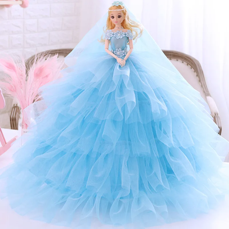 50cm 3D Eye Pricess Bride Doll BJD Doll Toy for Children Girls Baby Ball Jointed Humanoid Doll Wedding Decoration Figma
50cm 3D Eye Pricess Bride Doll BJD Doll Toy for Children Girls Baby Ball Jointed Humanoid Doll Wedding Decoration Figma