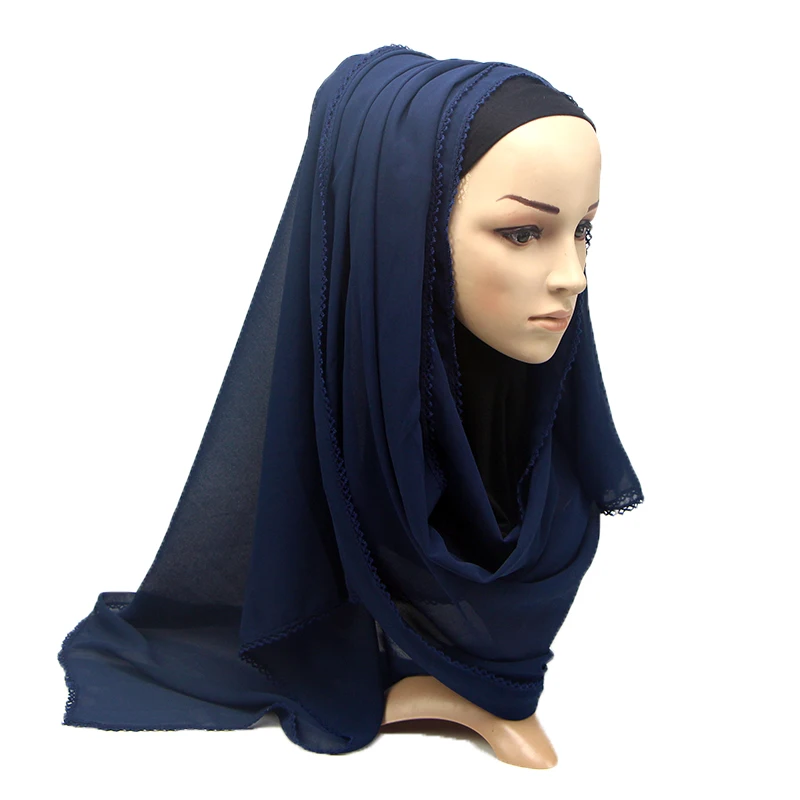 Chiffon Long Head Scarf