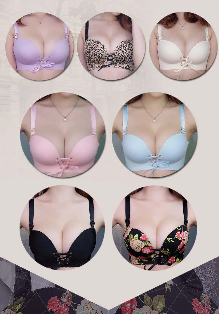 Seamless Sexy Bras Women Fashion Push Up Bra Wire Free Lingerie 3/4 Cup Bralette Cotton Underwear Brassiere Seamless Sexy Bras Women Fashion Push Up Bra Wire Free Lingerie 3/4 Cup Bralette Cotton Underwear Brassiere
