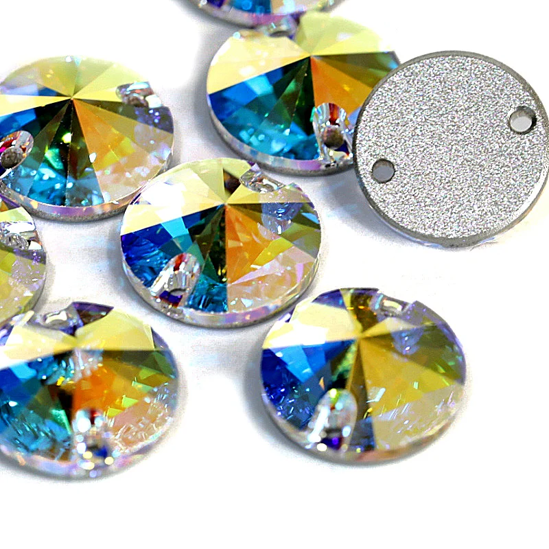 Best-Quality 10mm Clear Round Rivoli Crystal AB Sew On Rhinestones Flatback Glass Strass Round Sew on Stones For Clothing B0940
Best-Quality 10mm Clear Round Rivoli Crystal AB Sew On Rhinestones Flatback Glass Strass Round Sew on Stones For Clothing B0940