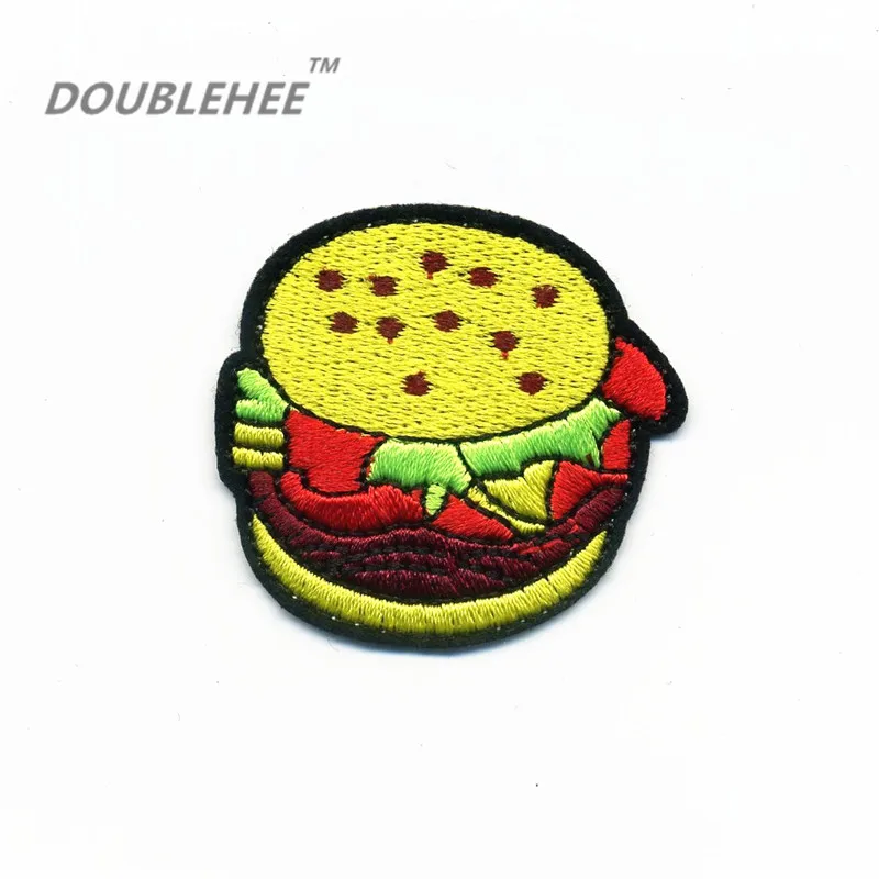 DOUBLEHEE 4.8cm*4.8cm Embroidered Iron On Patches Delicate Fast Food Hamburger Desgin Embroidery Badges diy cloth bag accessorie
DOUBLEHEE 4.8cm*4.8cm Embroidered Iron On Patches Delicate Fast Food Hamburger Desgin Embroidery Badges diy cloth bag accessorie