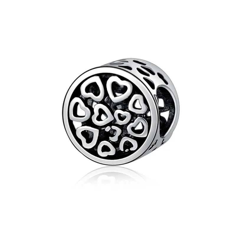 5PCS Wholesale Antique Silver Openwork Heart DIY Round Bead Fit Original Bracelets Necklace Accessories Bijoux Halloween Gift
5PCS Wholesale Antique Silver Openwork Heart DIY Round Bead Fit Original Bracelets Necklace Accessories Bijoux Halloween Gift