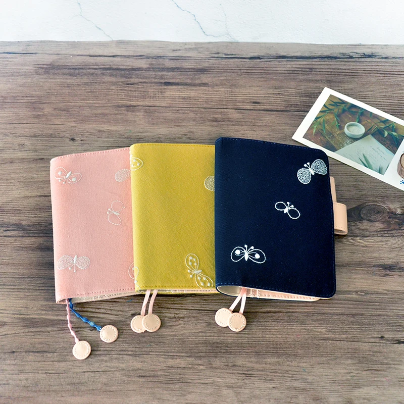Navy Butterfly Hobonichi Fashion A6 Journal Cover 1 Piece Suit For Standard A6 Fitted Paper Book
Navy Butterfly Hobonichi Fashion A6 Journal Cover 1 Piece Suit For Standard A6 Fitted Paper Book