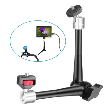

Neewer 11 inches Adjustable Friction Articulating Magic Arm with Both 1/4-inch Thread Screw Compatible with DSLR Camera